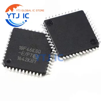 На чип за микроконтролера TQFP-44 MCU в опаковка PIC18F46K80-E/PT.