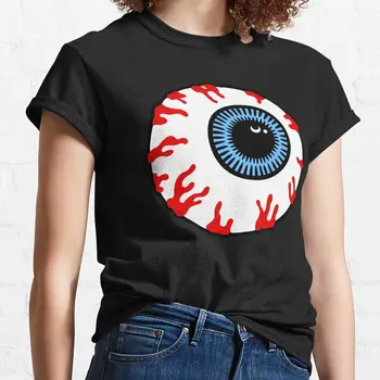 Тениска Eyeball kawaii дрехи, луксозни дизайнерски дрехи, дамски тениски големи размери свободно намаляване на